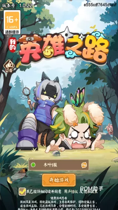 我的英雄之路_https://m.romzhushou.com_角色扮演_第1张